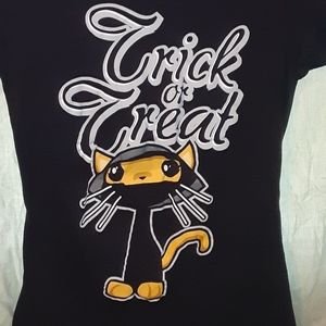 Halloween trick or treat ninja kitty cat sz L